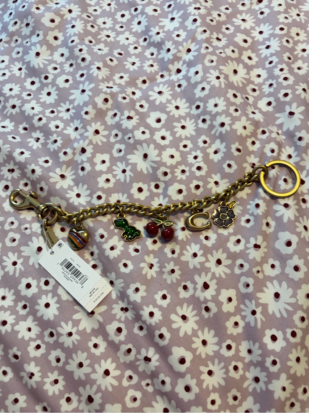 Coach bag charm chain - Picture 2 of 3